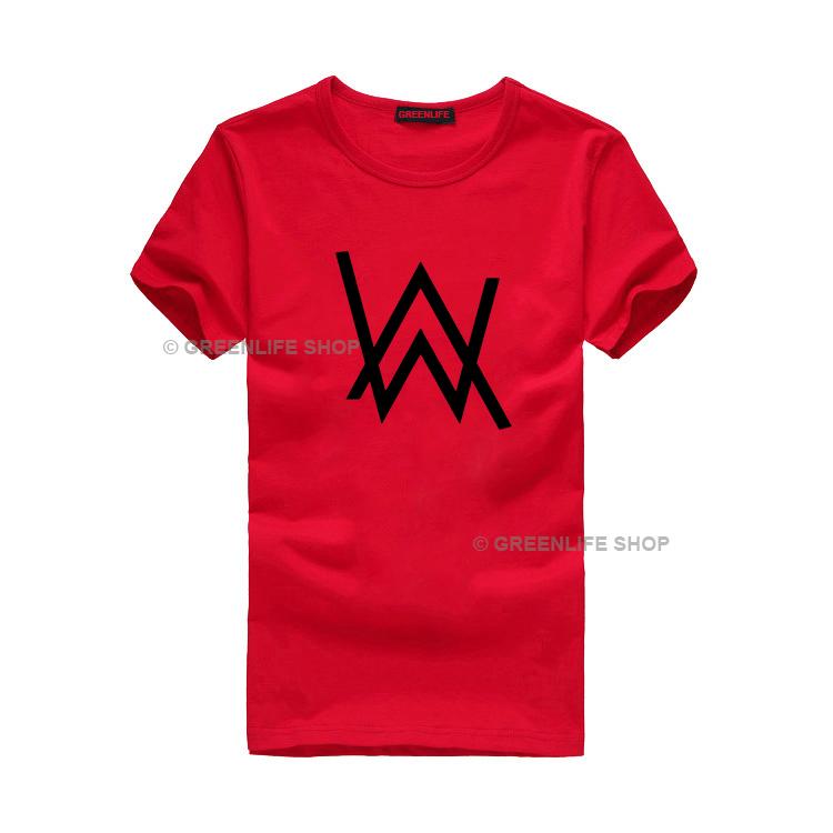 ÁO THUN UNISEX ALAN WALKER CAO CẤP MÀU ĐỎ