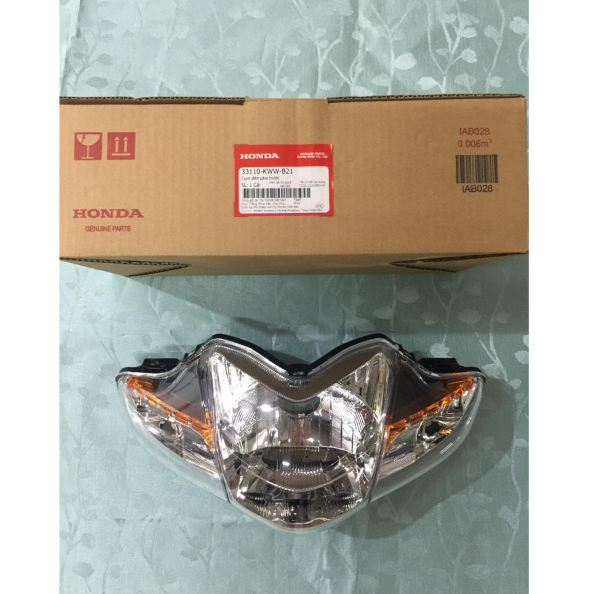 Cụm đèn pha trước Wave RS 110 2009-2010 (MS: 33110KWWB21)