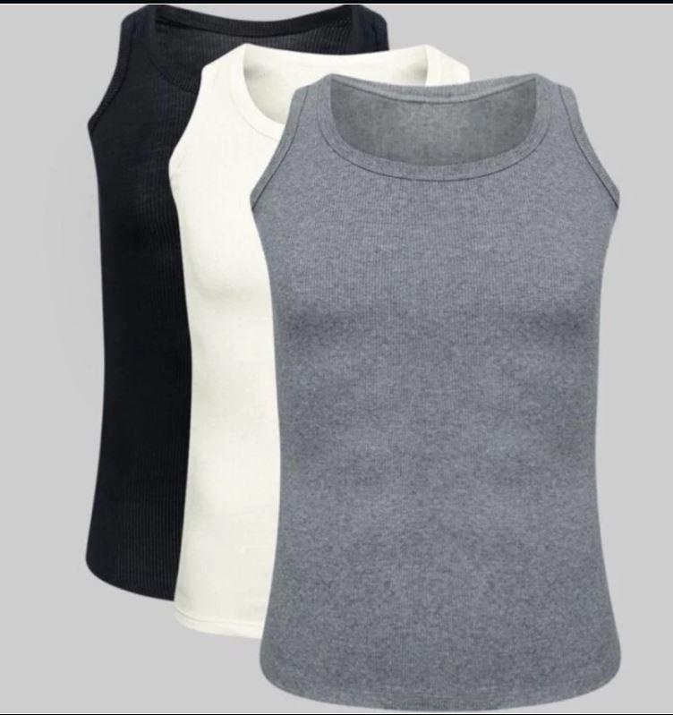 Bộ 3 áo thun ba lỗ nam COTON cao cấp thoitrangtrandoanh