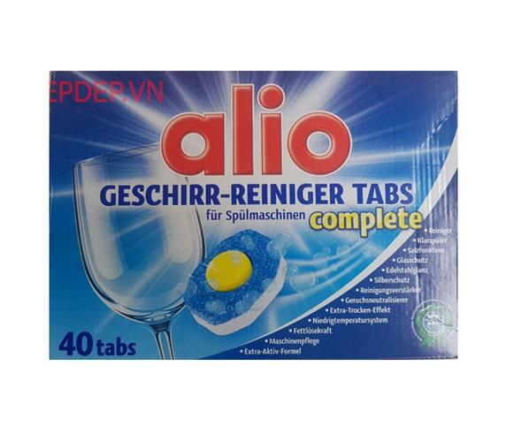 Combo 2 hôp Viên rửa chén Alio 40 viên