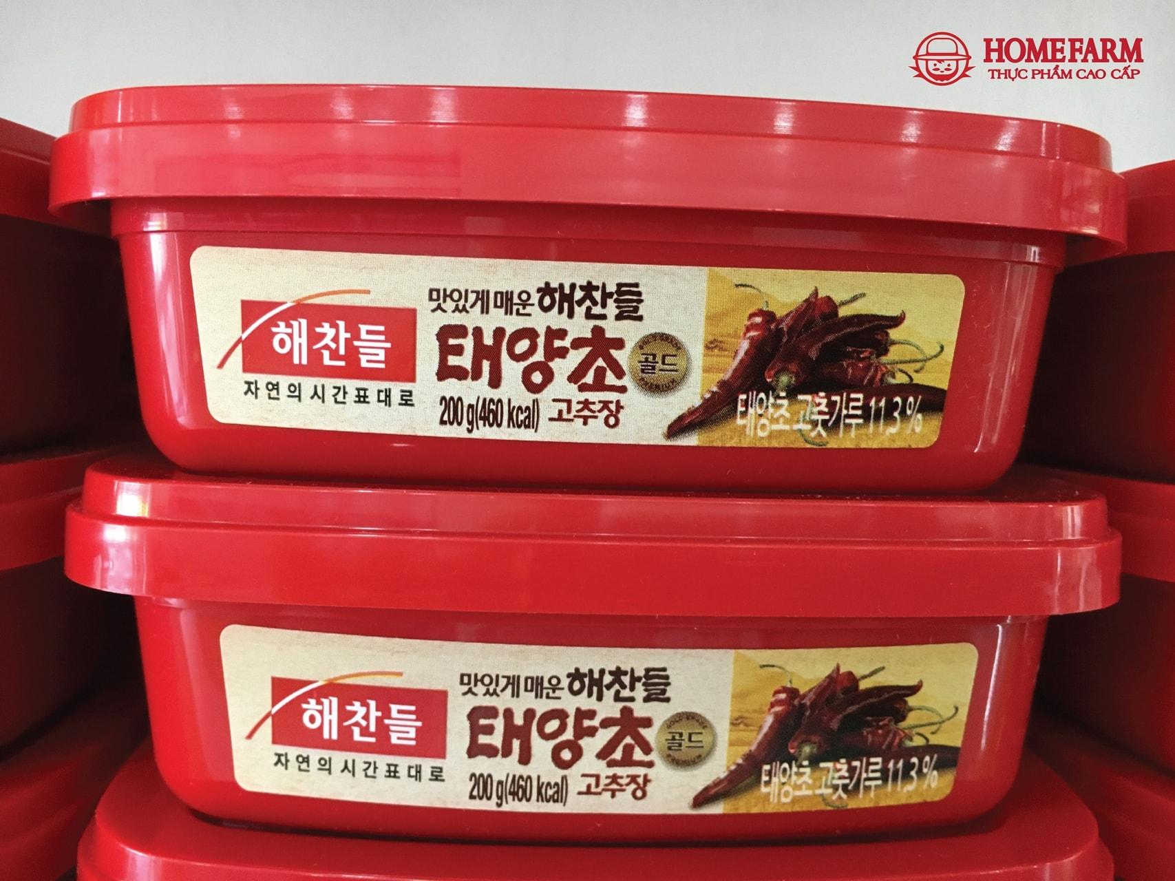 Tương Ớt Haechandle Gochujang Hàn Quốc Hộp 200g