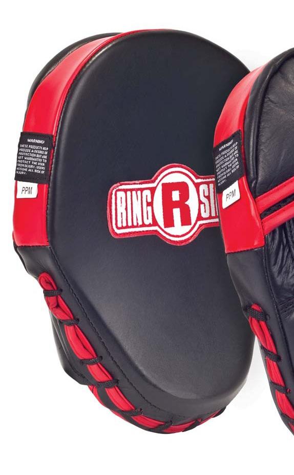 Đích đấm Ringside panther punch mitts (Đỏ đen)