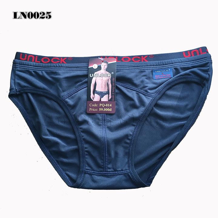[HCM]Combo 05 quần lót nam Unlock - 2 lưng - thun lạnh cao cấp