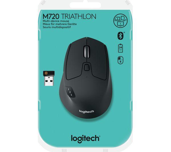 Chuột Bluetooth Logitech M720 (Đen) Chính Hãng