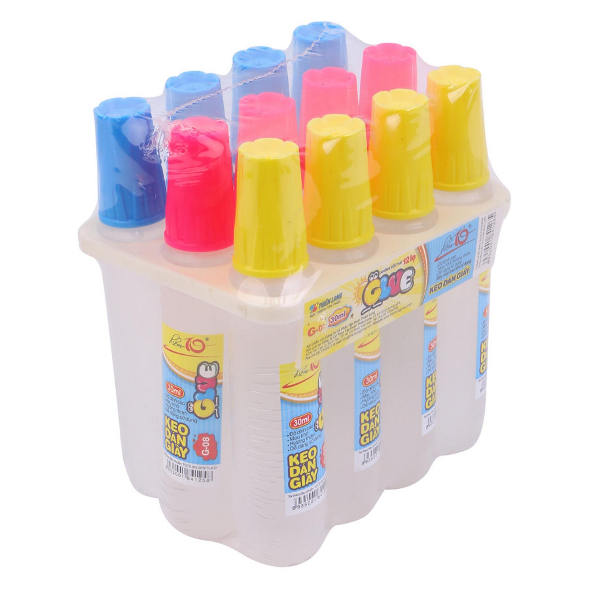 LỐC 12 CHAI HỒ NƯỚC THIÊN LONG G-08