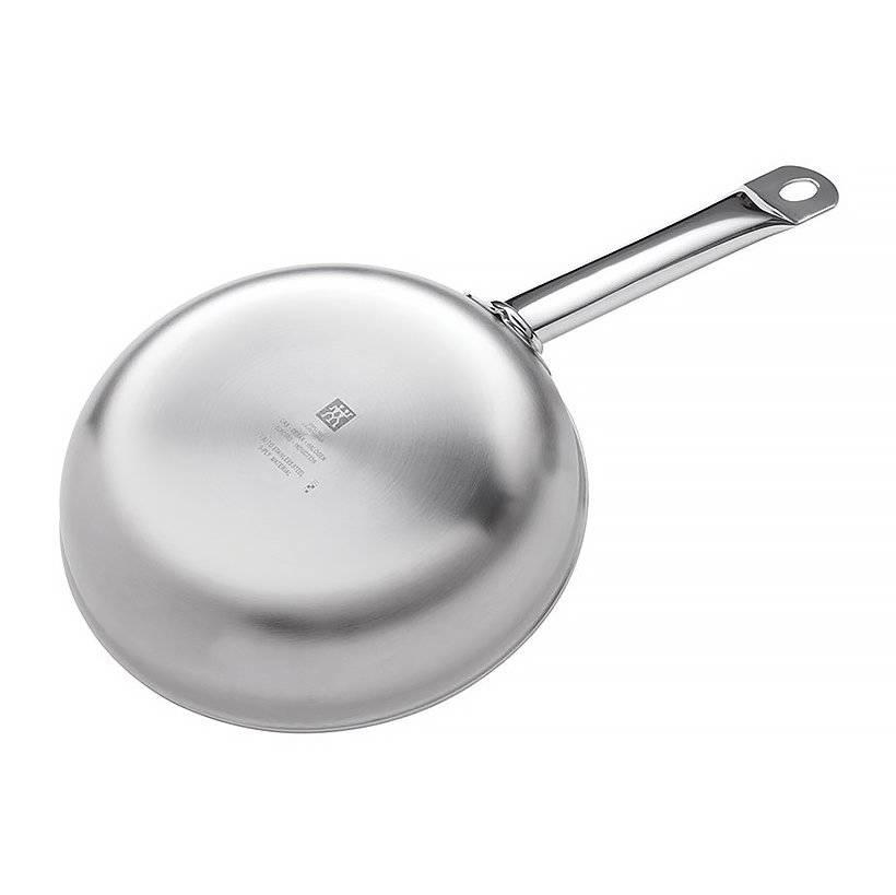 Chảo inox 3 lớp 1 quai Zwilling Twin Choice 40958-240 24cm (Bếp từ)