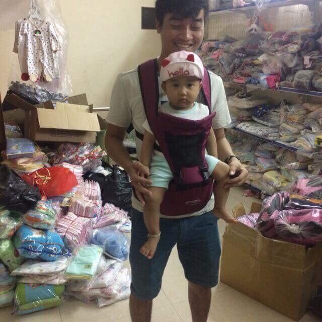 Địu có ghế ngồi cho bé Newstar
