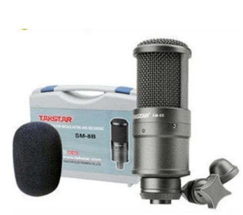 COMBO MIC THU ÂM TAKSTAR sm8b và nguồn 48v