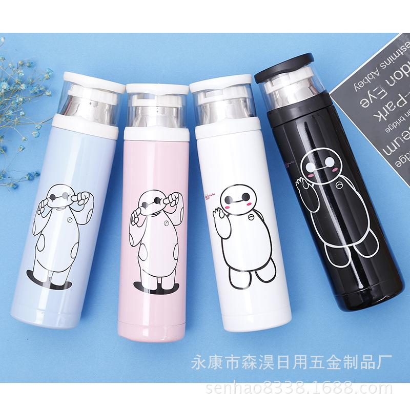 Bình giữ nhiệt Inox cao cấp 500ml - Big Hero