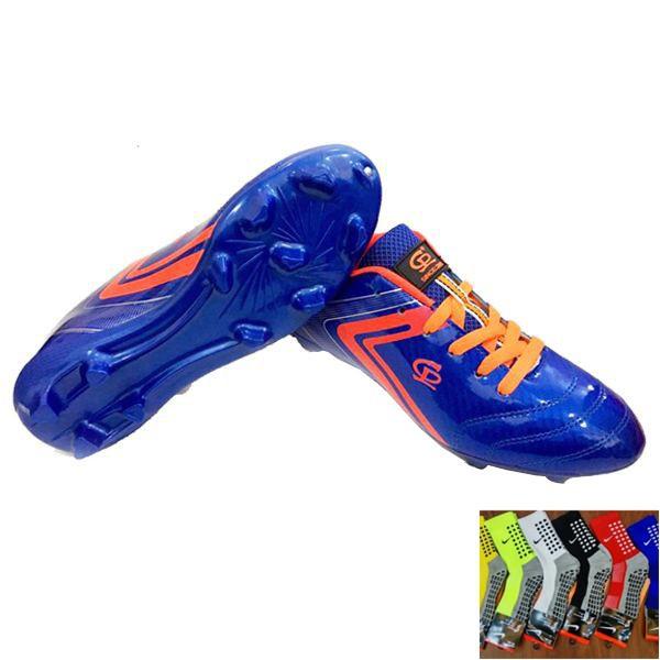 Giày đá banh 044tn và 1 vớ chống trơn