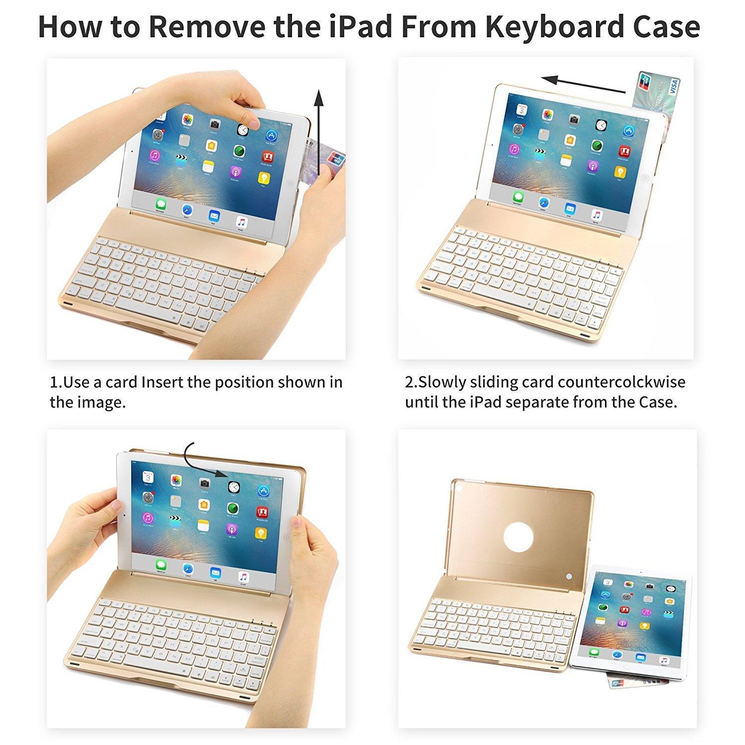 Bàn phím Bluetooth kiêm ốp lưng cho iPad Air 2 - PKCB