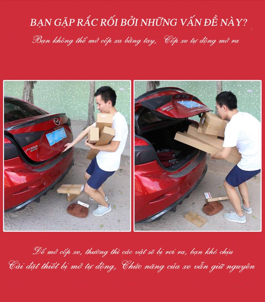 Bộ 2 Lò Xo mở cốp ô tô tự động