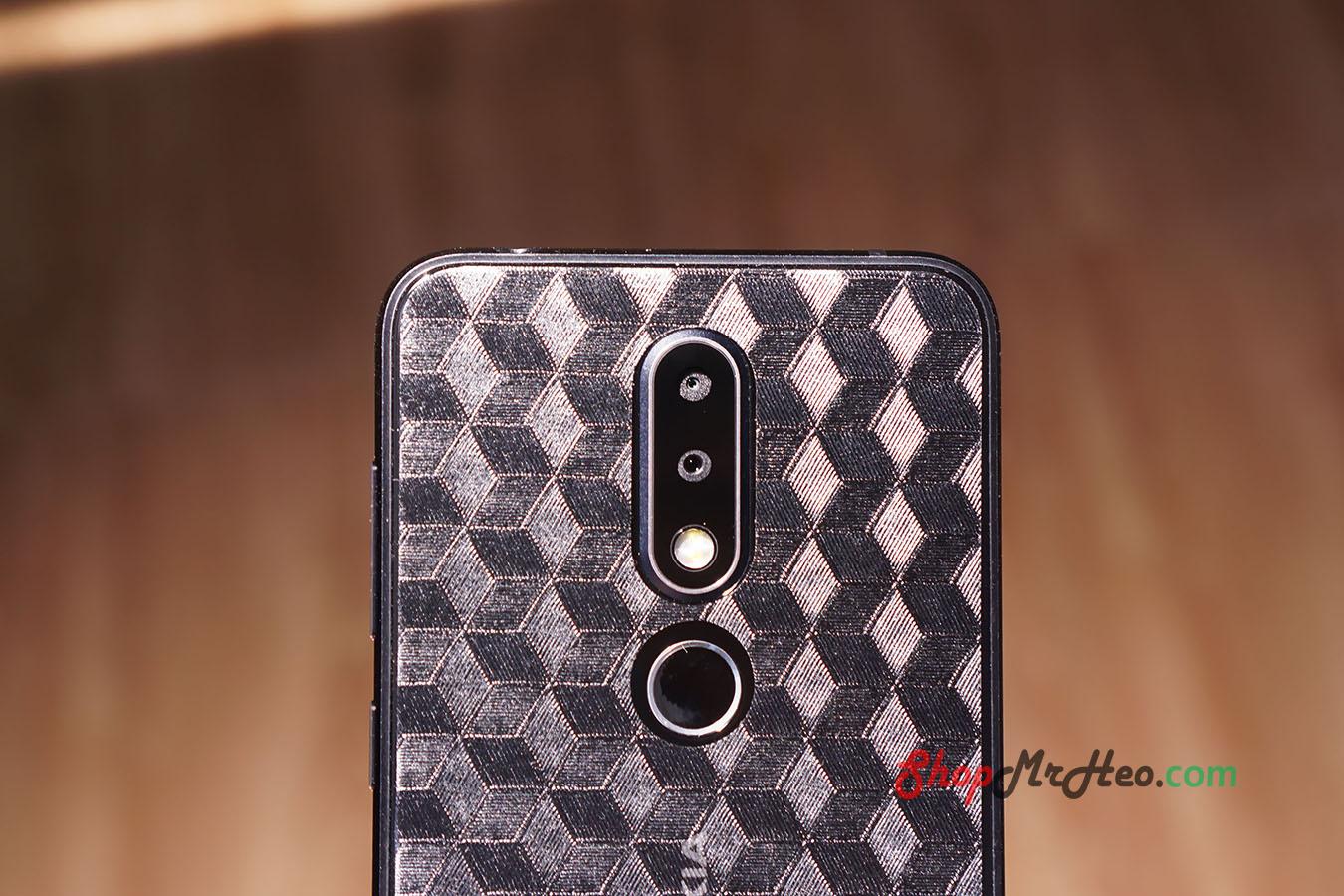 [HCM]Bộ 3 Skin Dán Mặt Lưng Nokia X6 / Nokia 6.1 Plus 2018