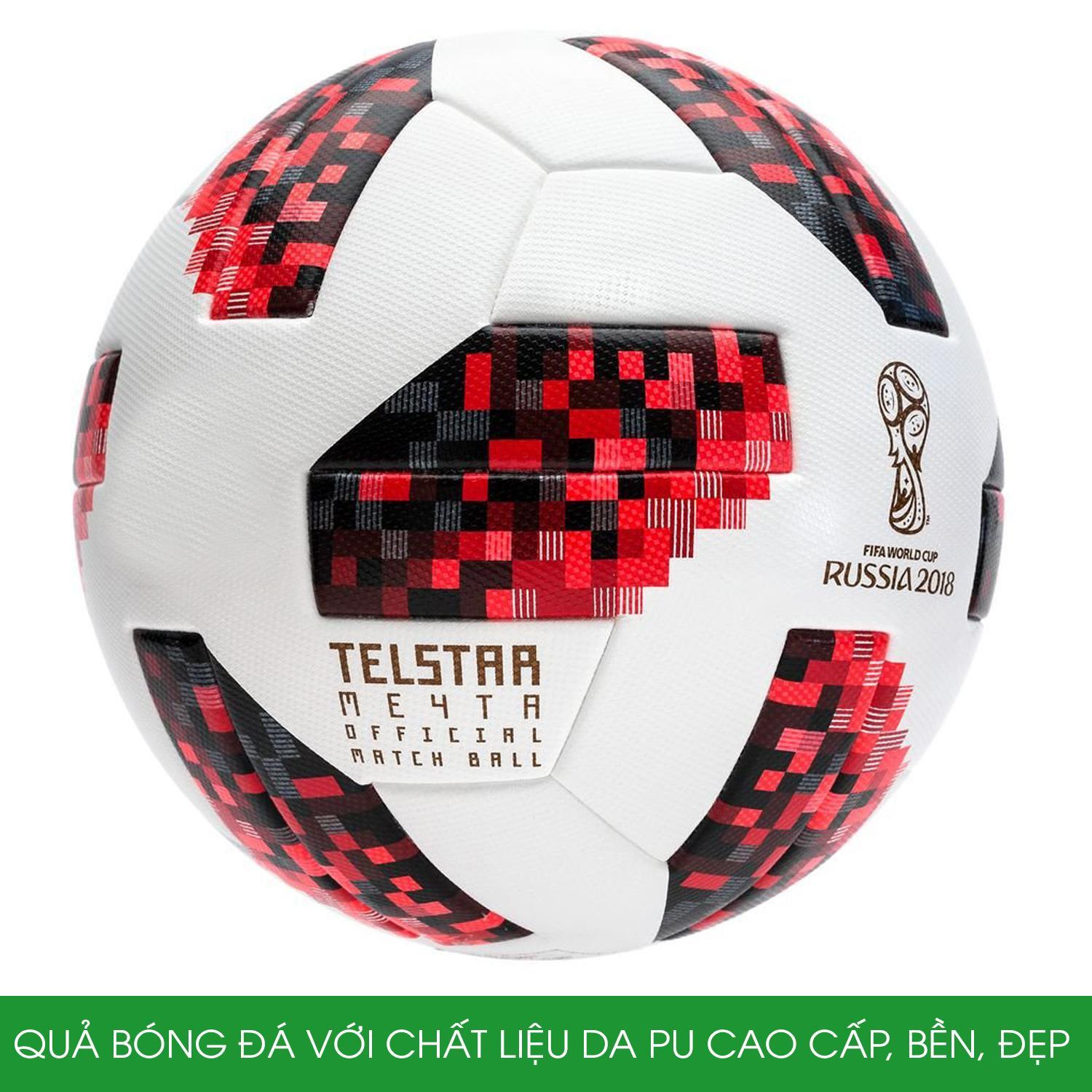 Quả bóng đá WC 2018 TELSTAR cao cấp Size 4 Nhiều mầu