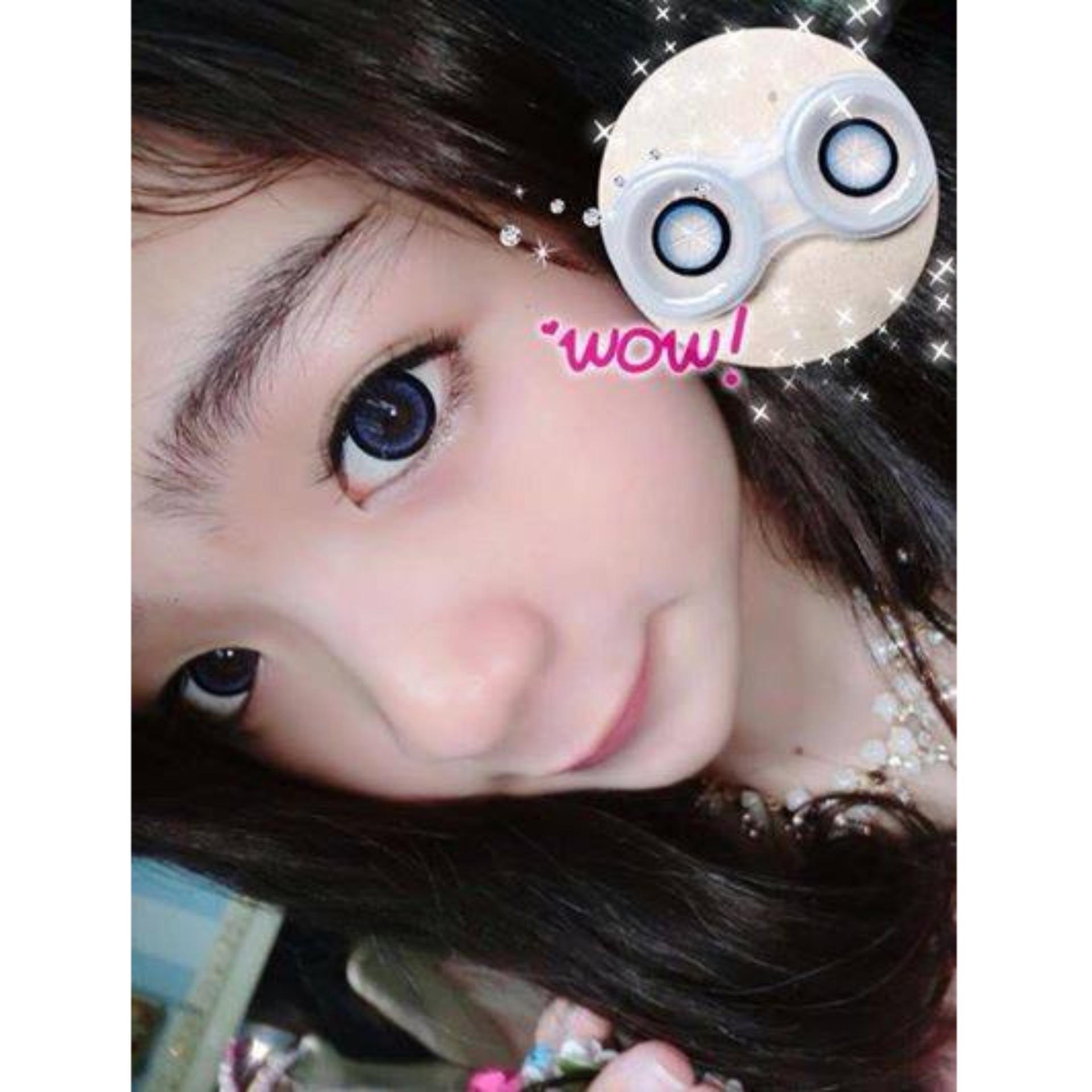 [HCM]lens màu xanh dương không độ