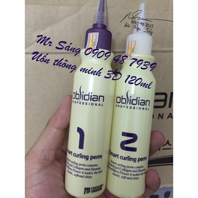 [HCM]Cặp uốn tóc 3D Obsidian Smart Curling Perm 120mlx2