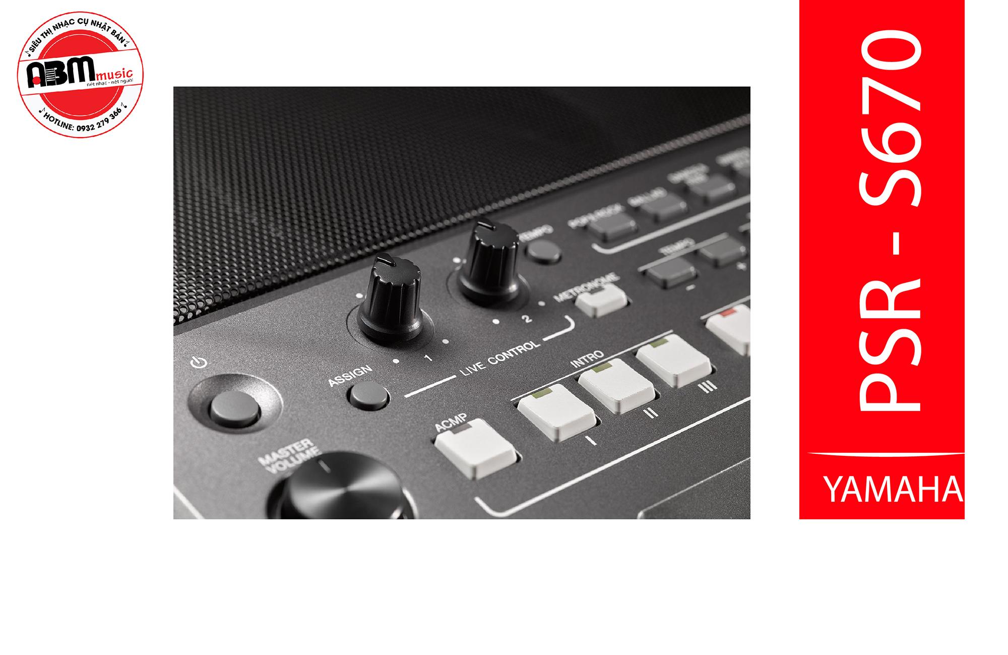 Đàn Organ YAMAHA PSR - S670