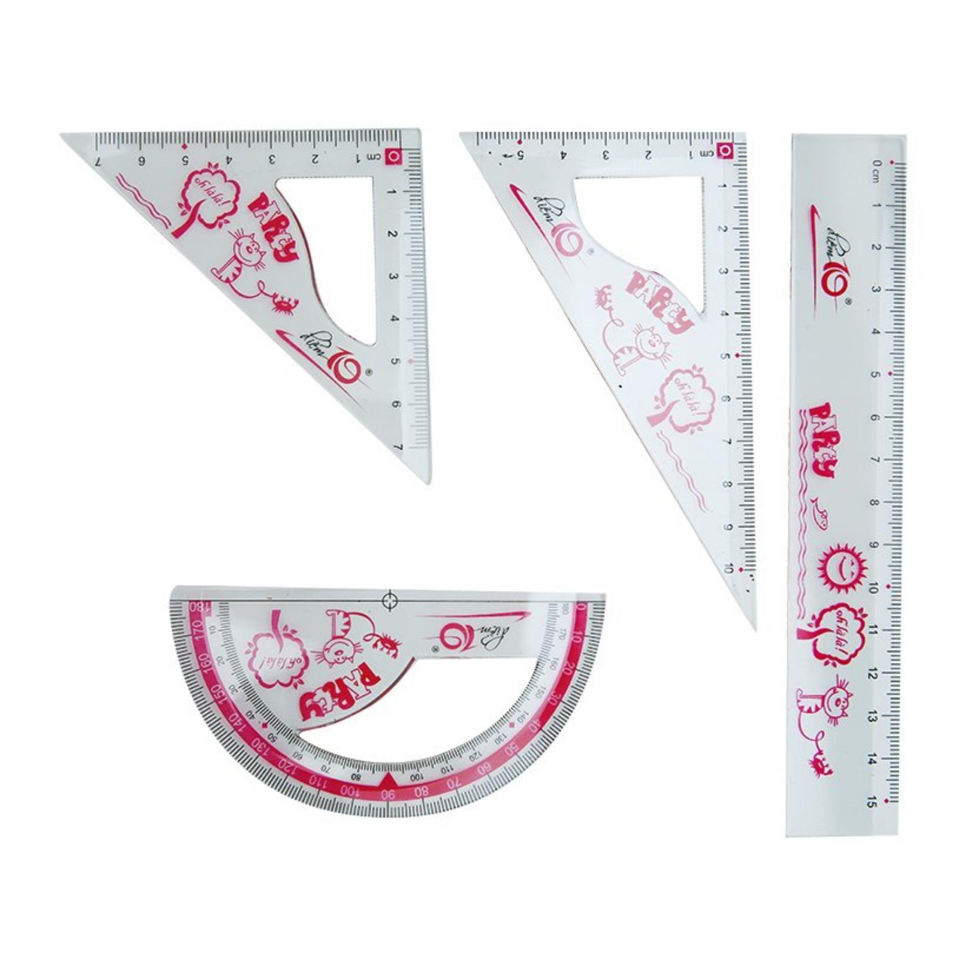 [HCM]BỘ 2 CÁI THƯỚC BỘ THIÊN LONG SR-012