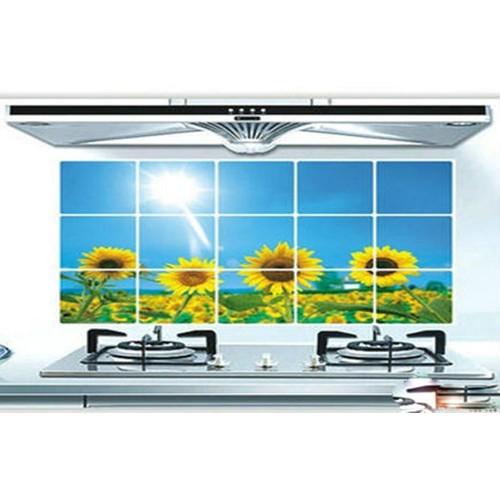 Combo 02 miếng dán tường nhà bếp cách nhiệt