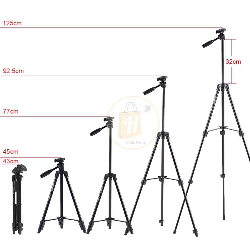 Tripod 5208 kèm Remote chụp hình cho điện thoại