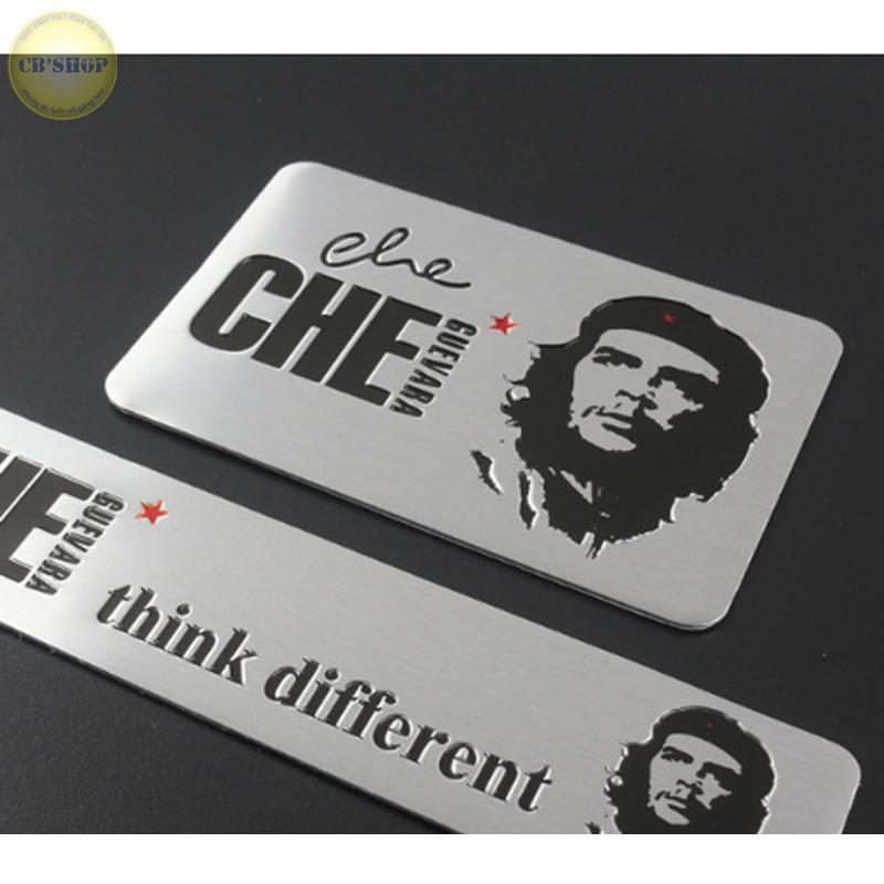 Tem kim loại in hình anh hùng CHE GUEVARA (CB-Shop)