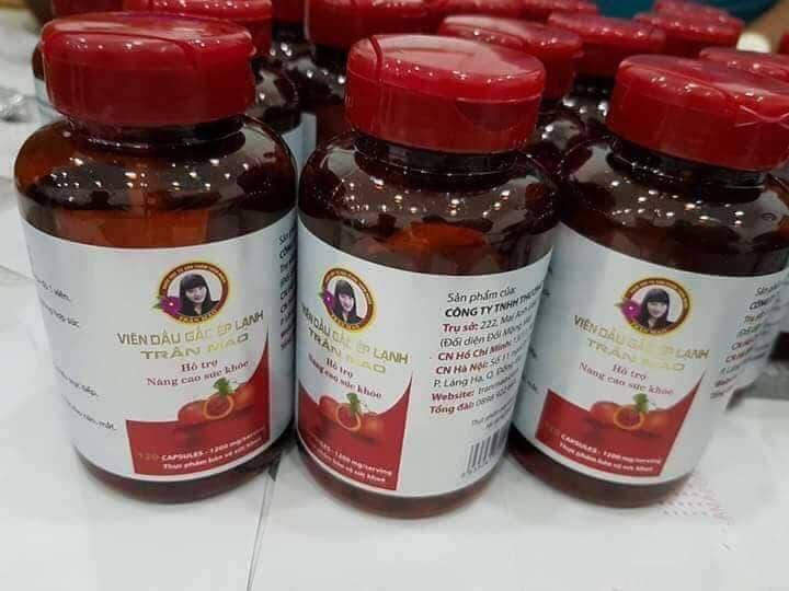 Viên nang dầu gấc Trần Mao