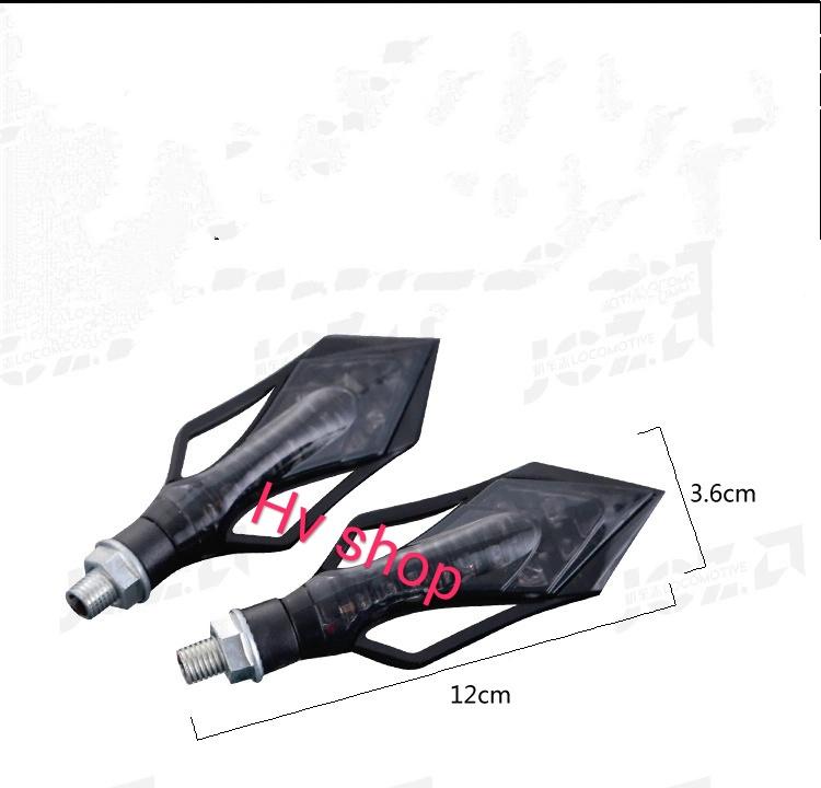 xinhan xe may Bộ 2 Đèn Xi Nhan Xe Máy HV2 ( 1 cặp )