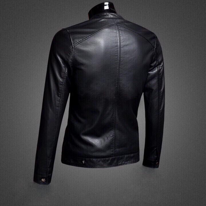[HCM]Áo Khoác Da Nam Black Leather Cao Cấp - BN21 (ShopN6)