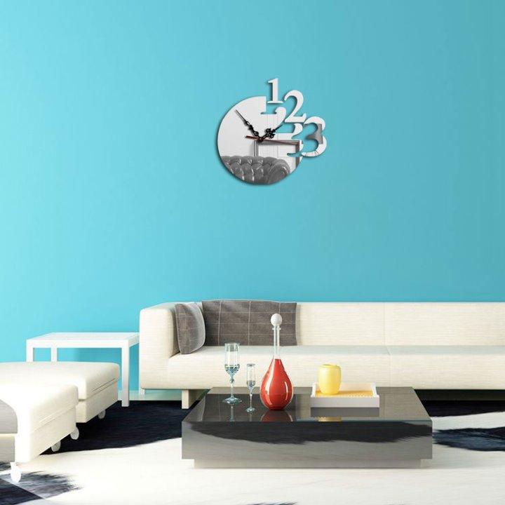 [HCM]Đồng hồ dán tường nghệ thuật DIY - Số 123 Rời