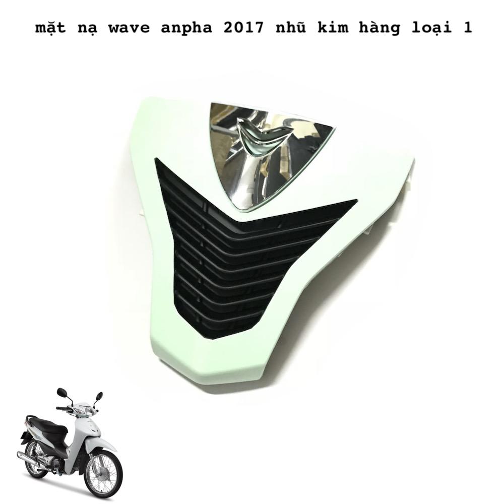 [HCM]Mặt nạ xe Wave Anpha 2017 xanh phối đen Thanh Khang 006001131