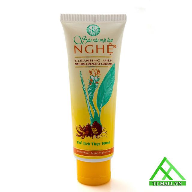 Sữa rửa mặt Thorakao hạt nghệ 100g
