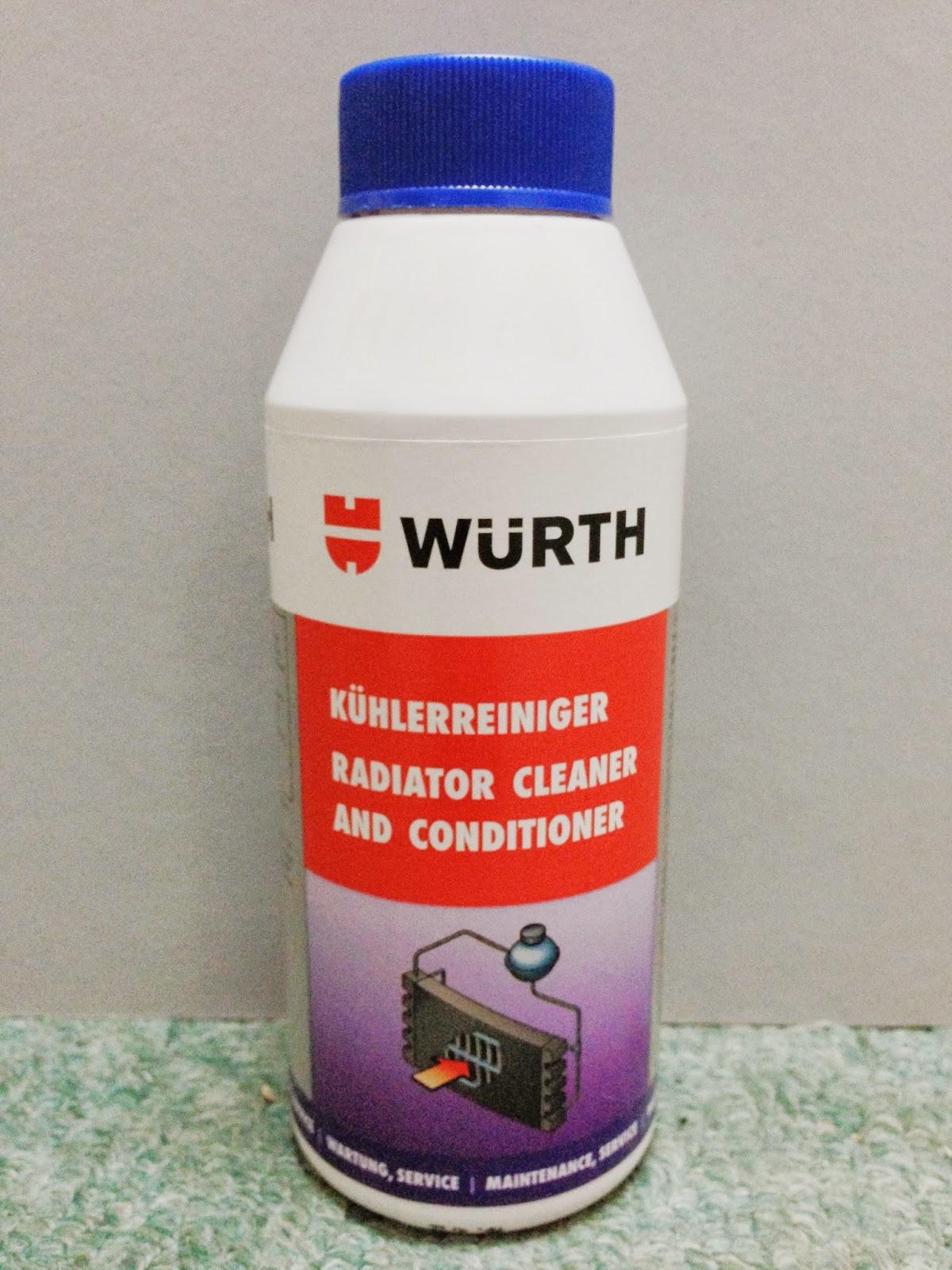 Vệ sinh két nước làm mát động cơ Wurth  250ml