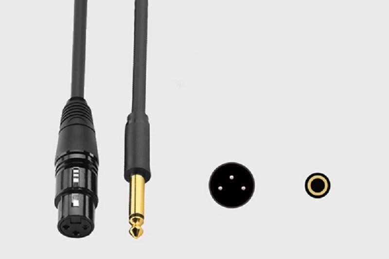 Cáp Mic 6.3mm sang XLR 8M Ugreen AV131-20722 (Đen)