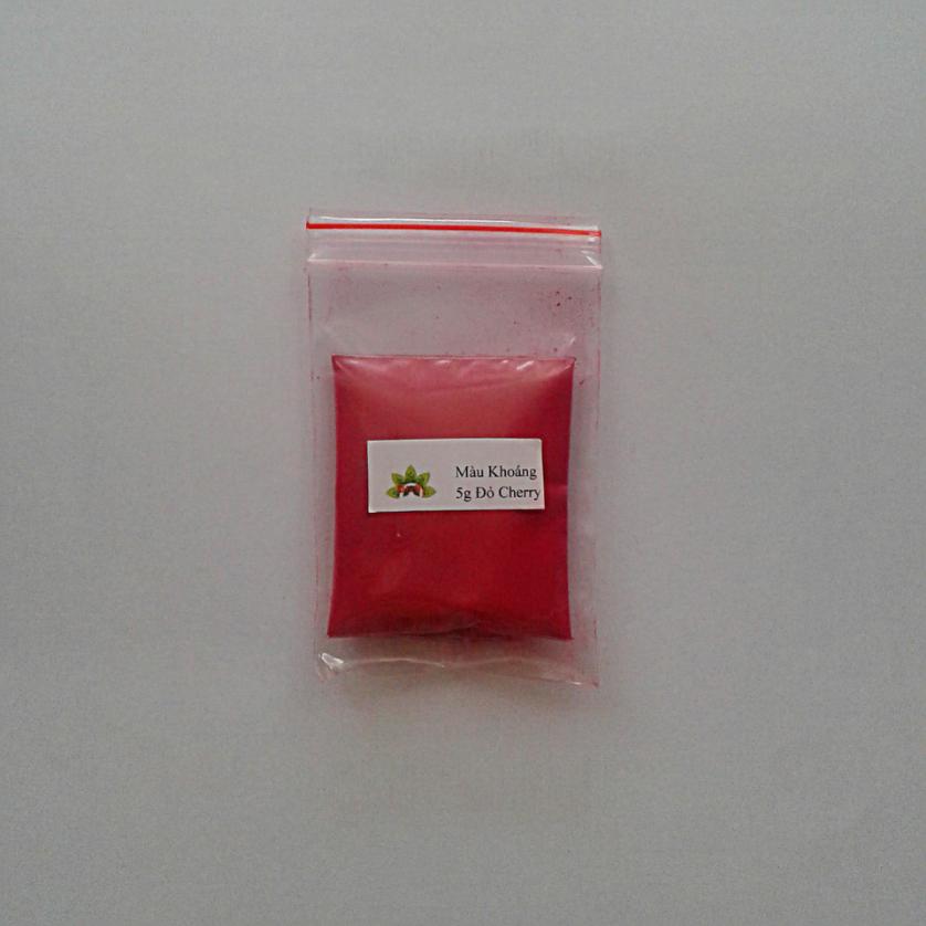 5g màu khoáng đỏ cherry