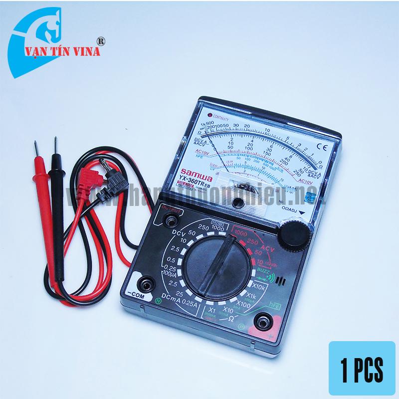 [HCM]Đồng Hồ Đo Điện Kim SAMWA YX-360TReb