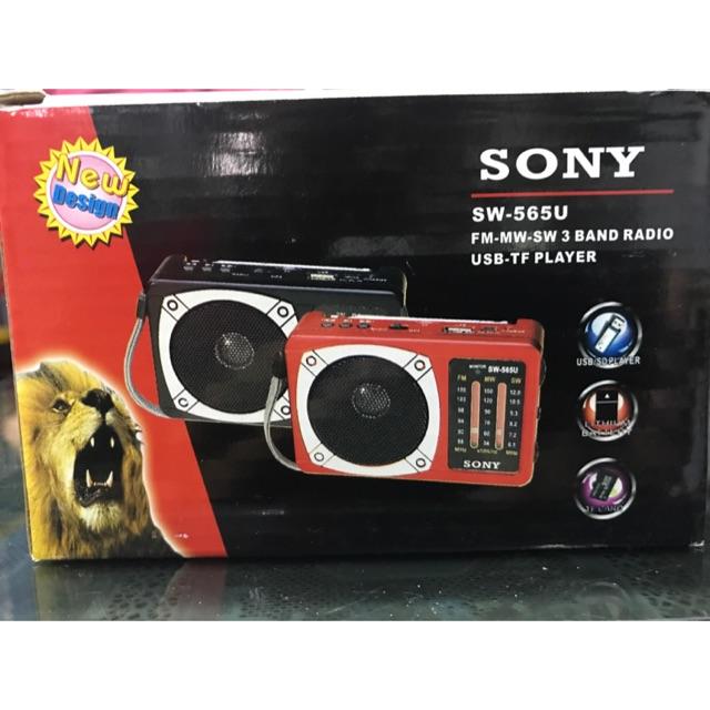 Radio Sony đọc thẻ nhớ SW-565U, 545U