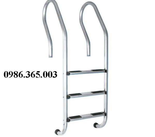 THANG BỂ BƠI INOX 3 BẬC