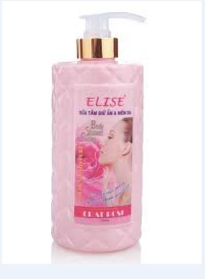 SỮA TẮM ELISE 750ml (màu hồng, xanh)