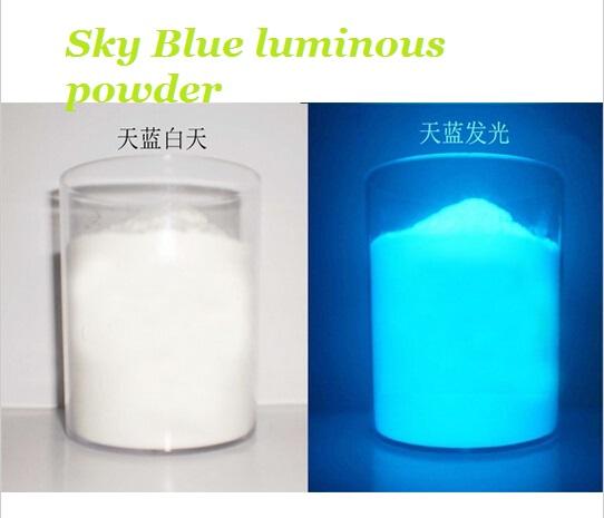 [HCM]20 gram Bột dạ quang phát sáng trang trí (xanh ngọc)