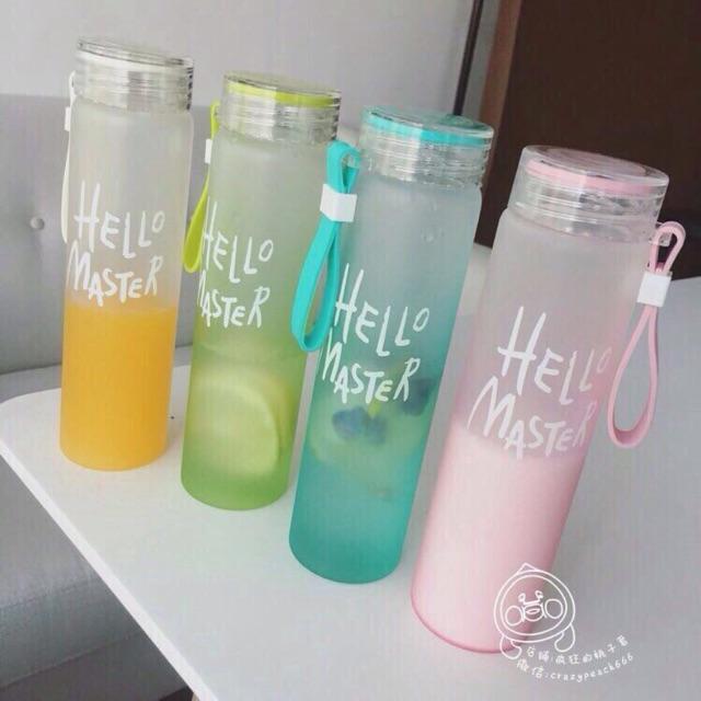 Bình Detox thủy tinh  480ml (màu ngẫu nhiên)