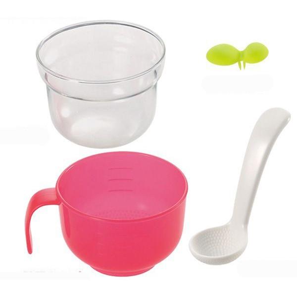 [HCM]Cốc nấu cháo Richell