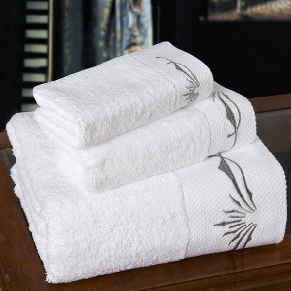 100% Cotton Trắng Khách Sạn Câu Lạc Bộ Câu Lạc Bộ Khăn Tắm Khăn Vuông