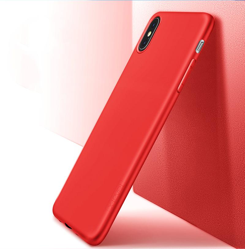 Ốp Lưng Silicon Cho iPhone Xs Max hiệu X-level