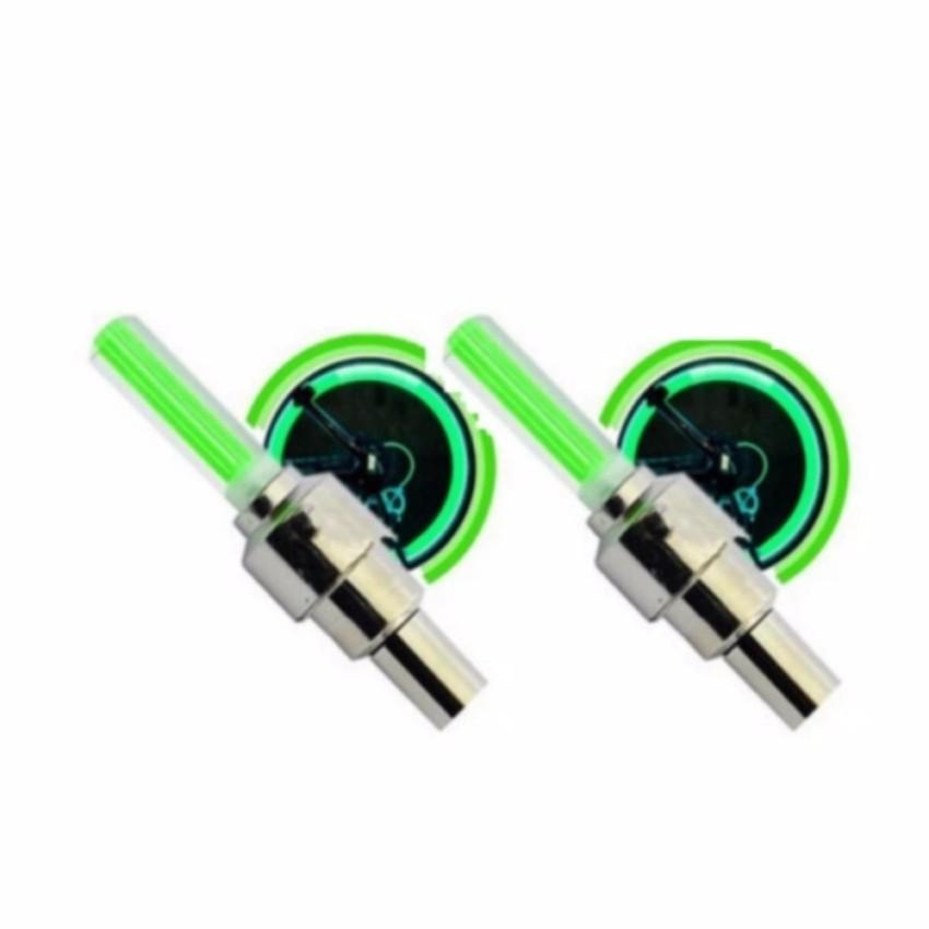 [HCM]Bộ 2 đèn led gắn van bánh xe đạp