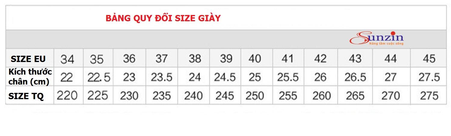 Giày phượt thủ nam nữ size từ 35-45 (đen)