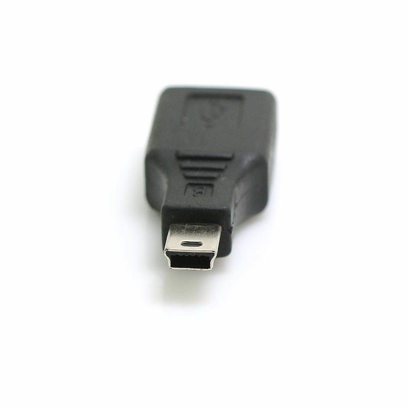 Đầu chuyển đổi Mini USB to USB OTG đen