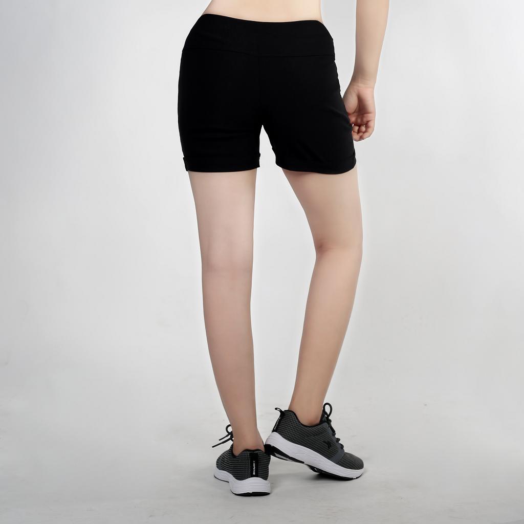 [HCM]Quần short kaki nữ co giản cao cấp hàn quốc (màu đen)