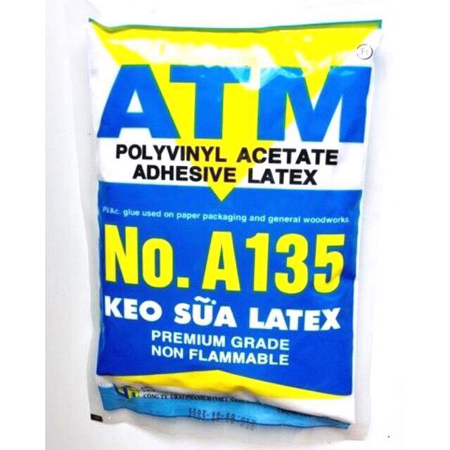 Keo sữa atm làm slime