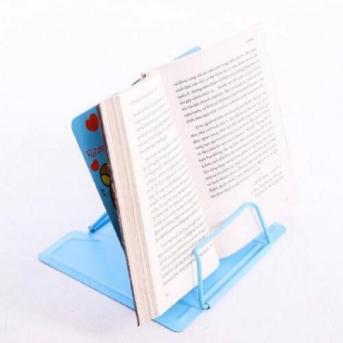 GIÁ ĐỠ KẸP SÁCH CHO BÉ ĐỌC BÀI CHỐNG CẬN THỊ (Bằng kim loại)