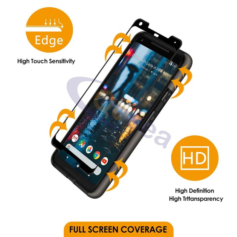 Miếng Dán 4D Full Màn Cho Google Pixel 2XL (Đen)